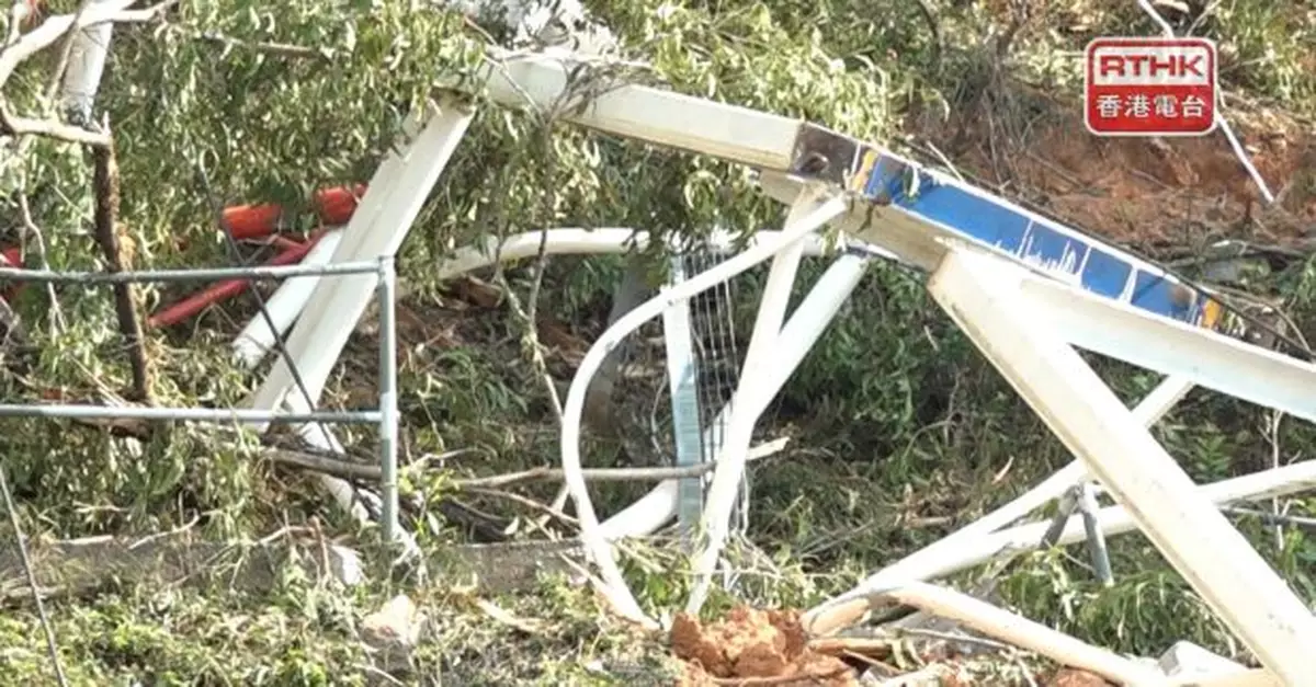 大窩口道地盤天秤倒塌　房署目標明日中午前完成移除天秤