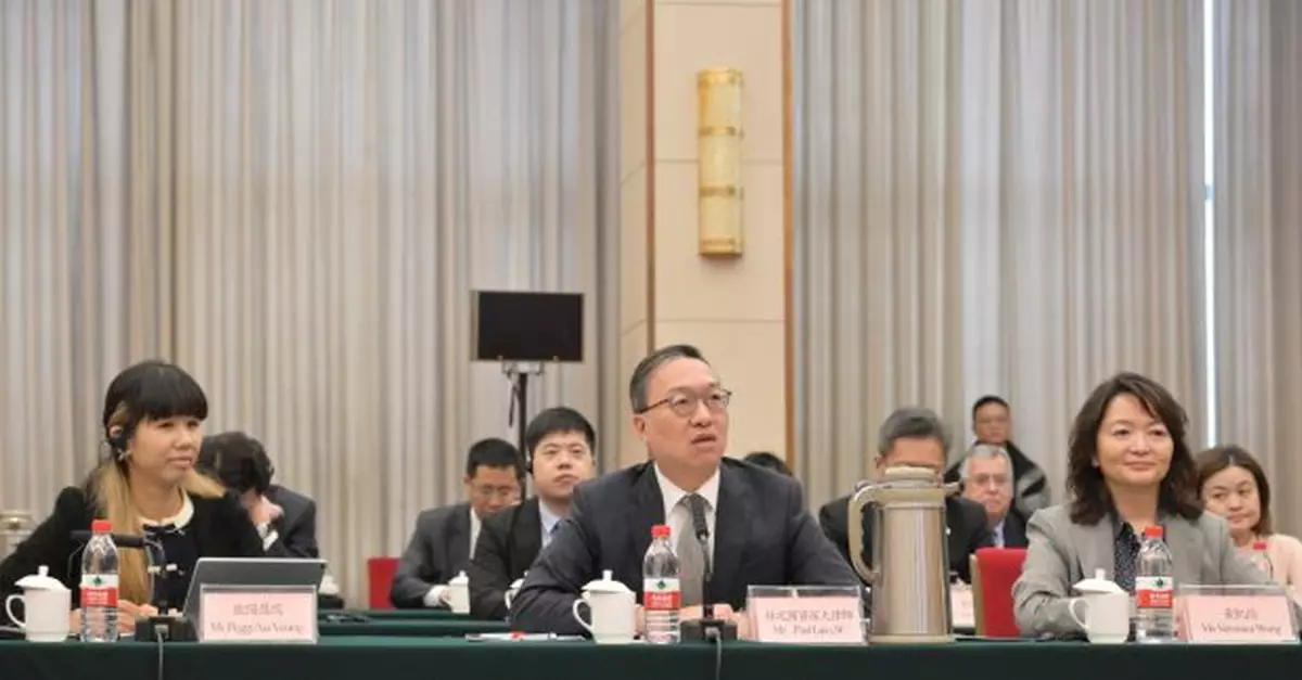 林定國稱浙港兩地經貿合作持續深化　合作潛力巨大