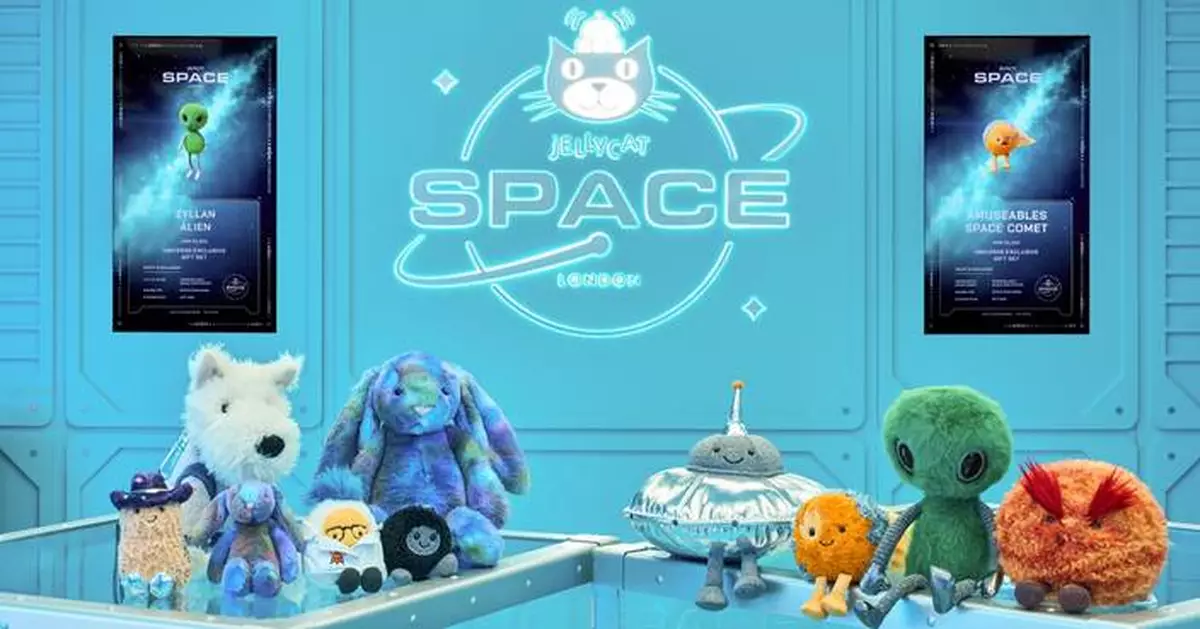 連卡佛獨家引入Jellycat太空系列 銀河艦隊帶香港粉絲宇宙探險