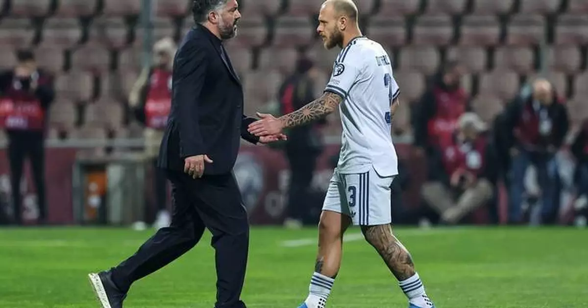 意大利國家隊教練加度素離任 無緣世界盃決賽周