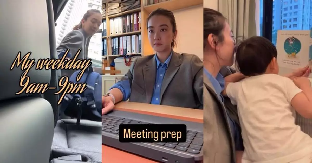 朱千雪分享在職媽媽心聲 親力親為湊仔