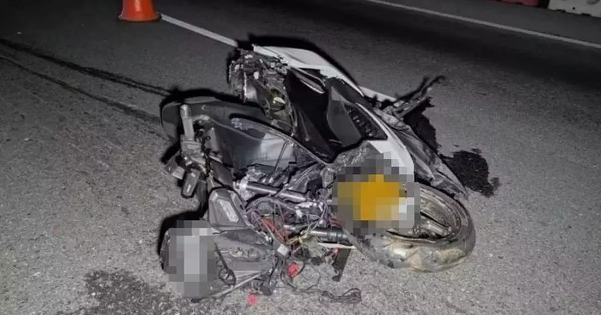 原定下月結婚 新加坡準新郎大馬騎電單車返鄉途中 遭兩車連撞身亡