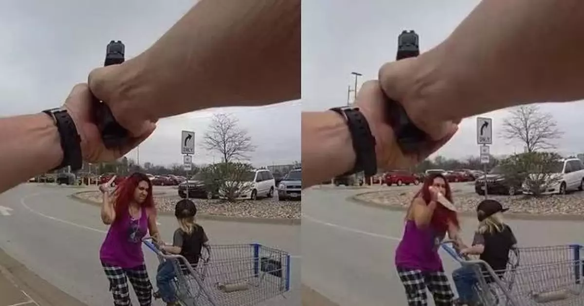 超市外持菜刀挾持3歲男童 美國女與警方對峙遭當場擊斃 疑涉多項刑事紀錄