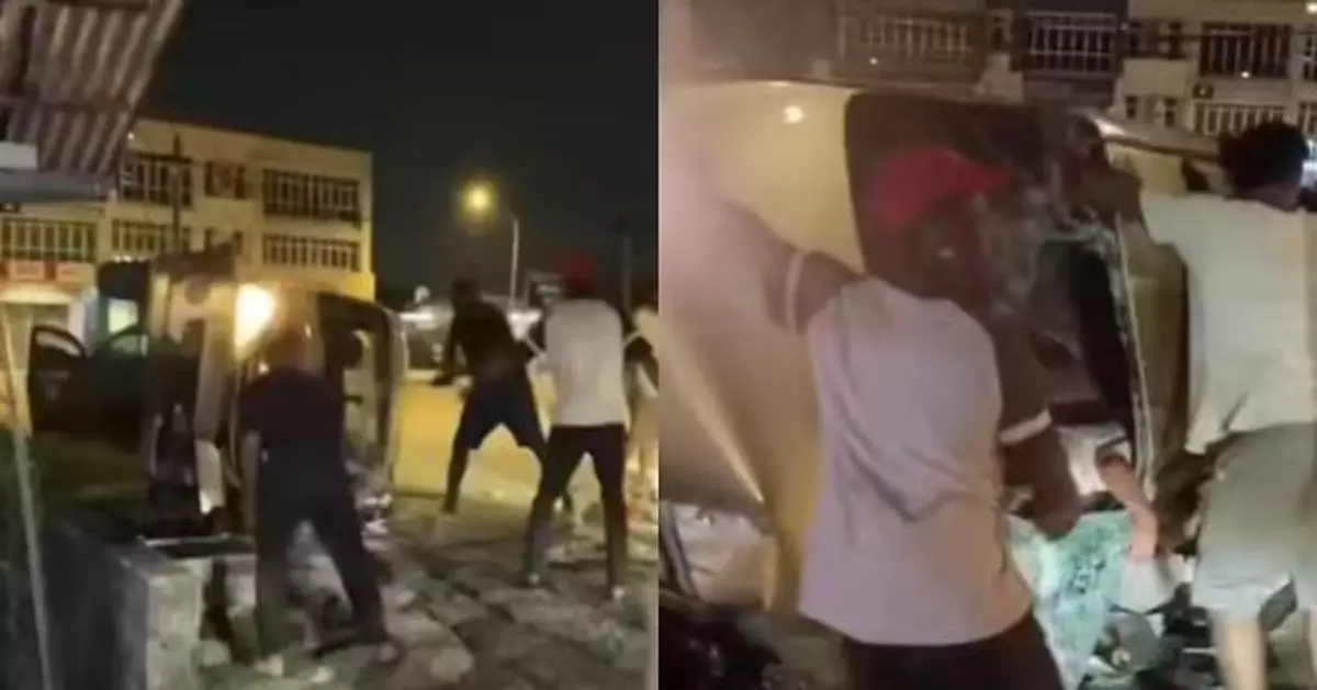 救人釀悲劇？大馬熱心民眾合力扶正側翻停溝邊私家車 反令司機連人帶車墮溝身亡