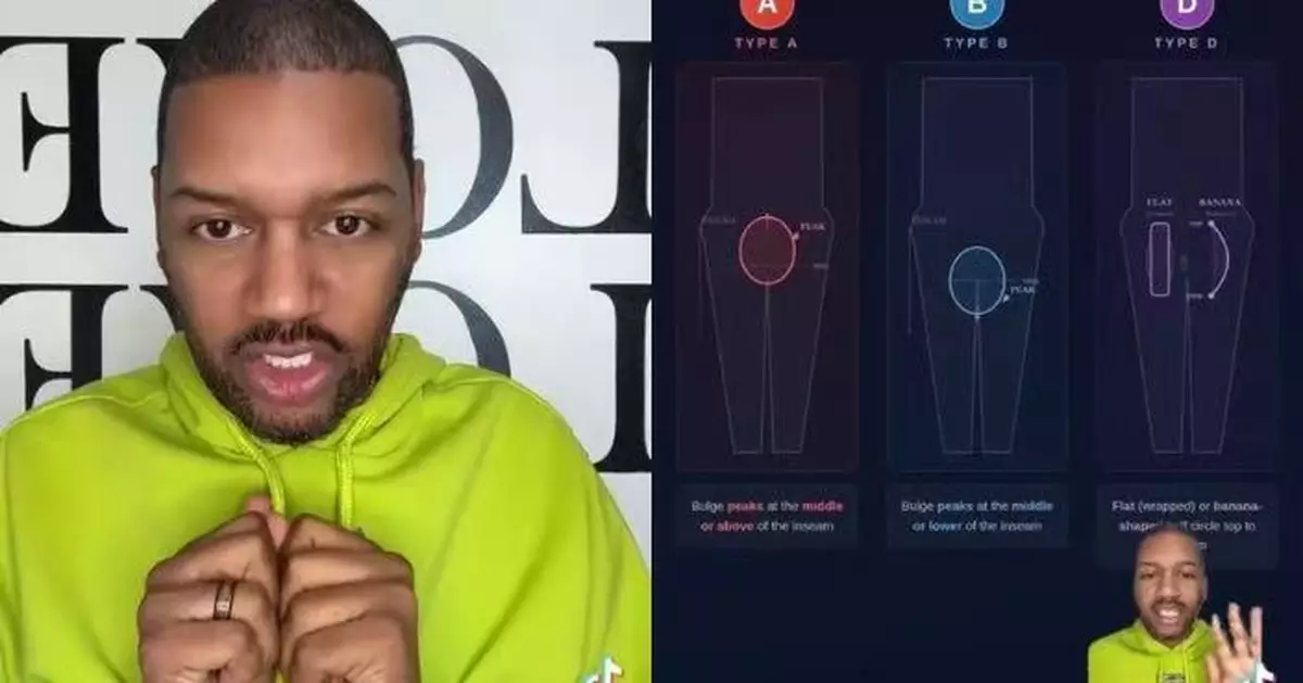 1招即可辨識大小！美國戀愛教練教睇衣著輪廓估算男性生殖器尺寸惹爭議