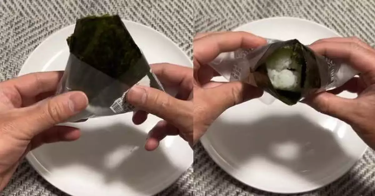 動畫《黃泉雙使》拆飯糰片段瘋傳 日人PO片分享「進階開法」防黏手