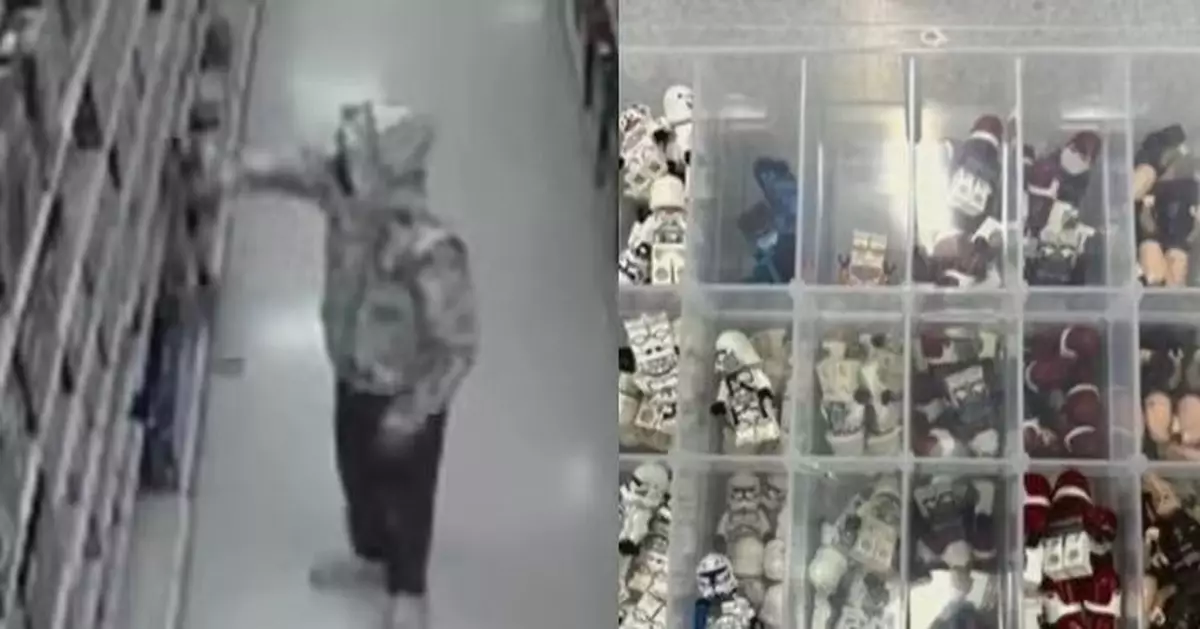 超市購LEGO套裝塞意粉替換再退貨 男疑犯涉全美超市70宗竊案終落網