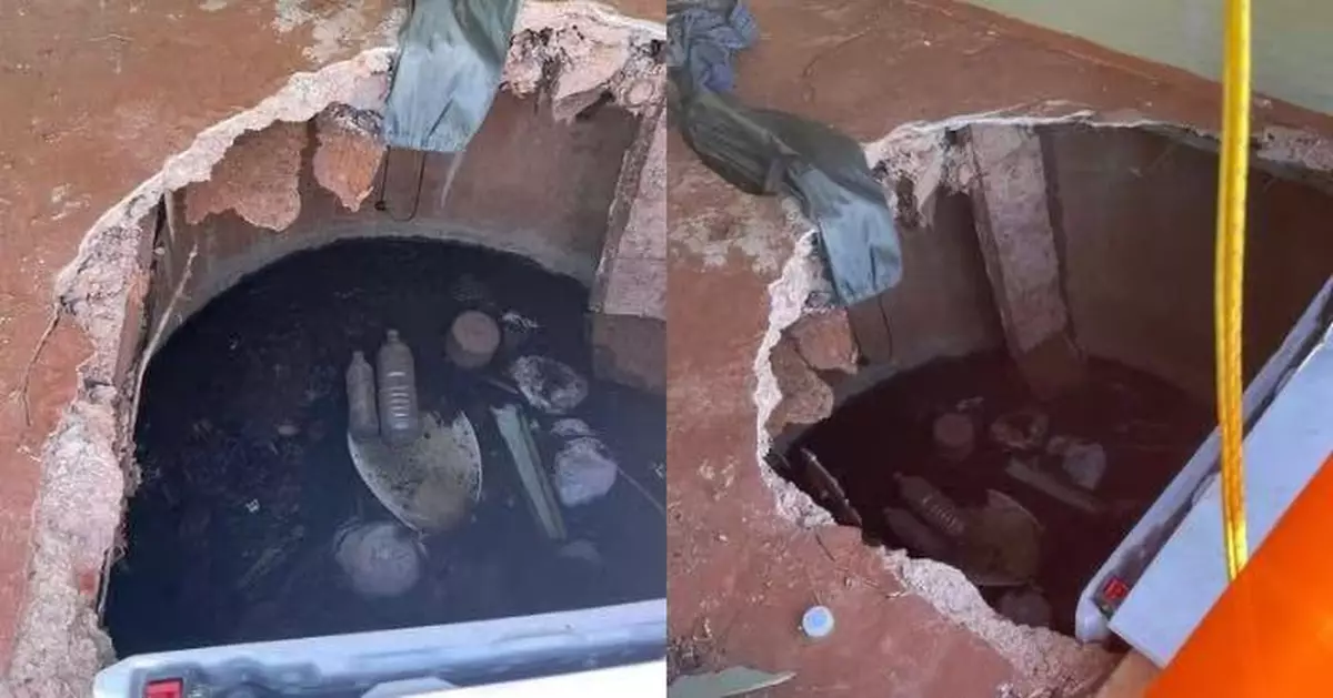 野外如廁地面突塌陷 澳女跌2米深糞坑被困3小時 獲途人拆牆垂繩救出脫險