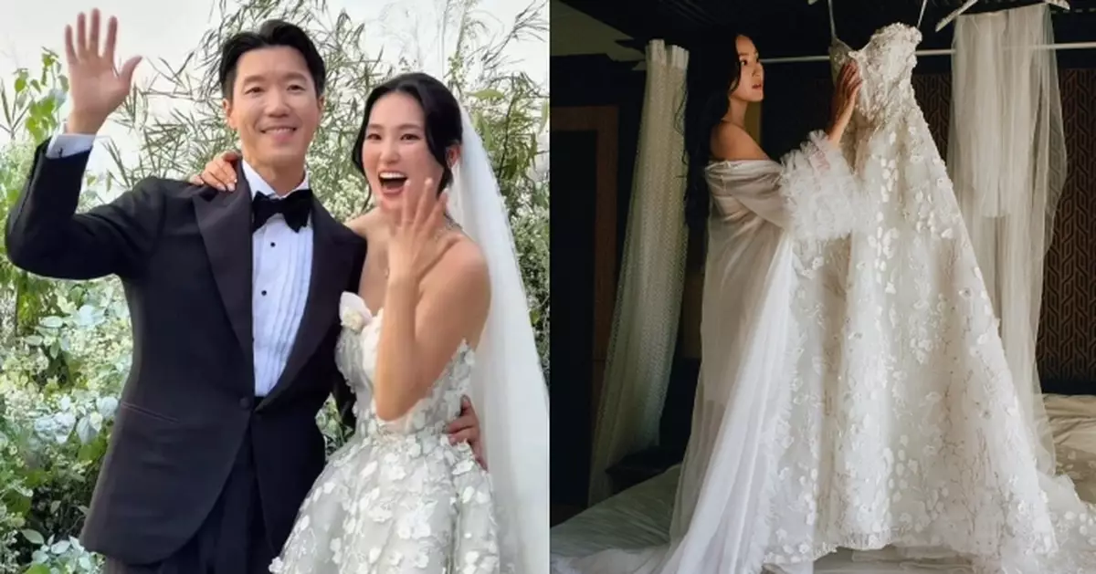 前港姐黃碧蓮離巢後即迎來人生新一頁 公開夢幻婚紗照性感又迷人