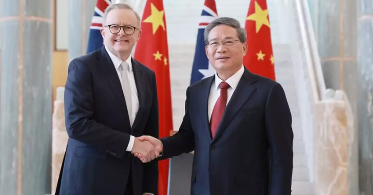 李強與澳洲總理通電話 中方願進口更多澳洲優質產品