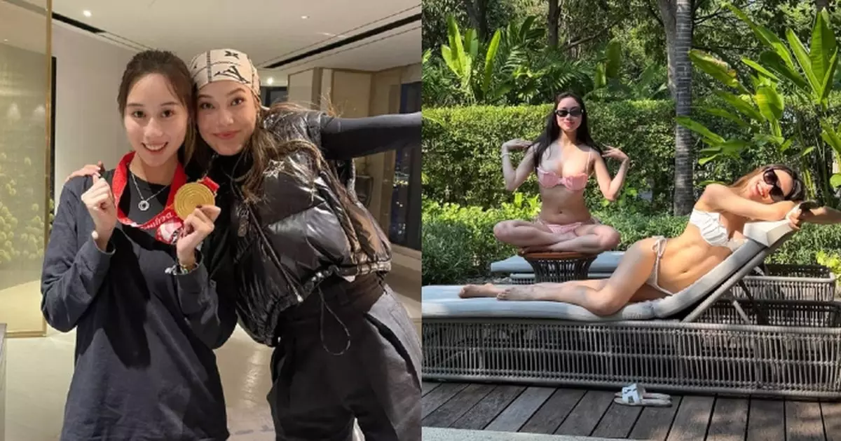 賭王千金同冬奧金牌選手原來係好閨蜜 谷愛凌晒與何超欣旅行泳照
