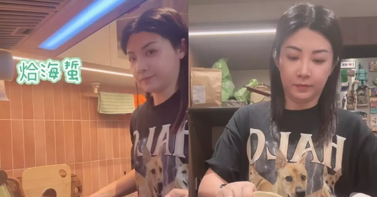 新聞之花變賢妻！張文采煮足成個下午孝敬兩老