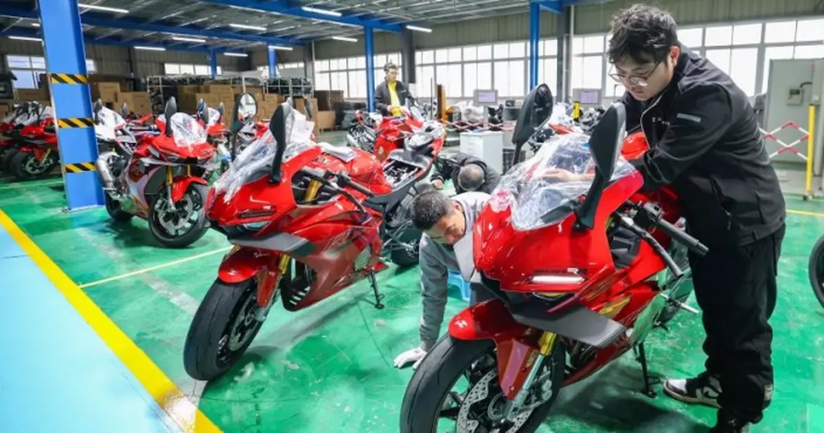 大陸摩托車品牌世界賽奪冠 國台辦：歡迎台企紮根大陸發展