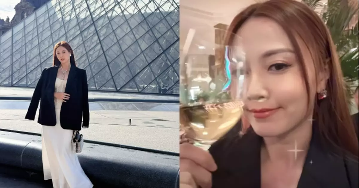 傳戀百億富二代後升呢 朱晨麗巴黎大曬名媛生活