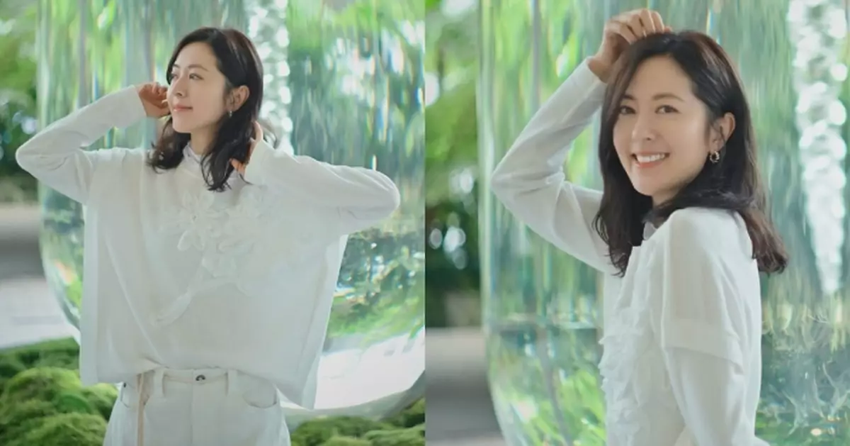 44歲唐詩詠分享安靜定義 All White上陣睇到網民心曠神怡