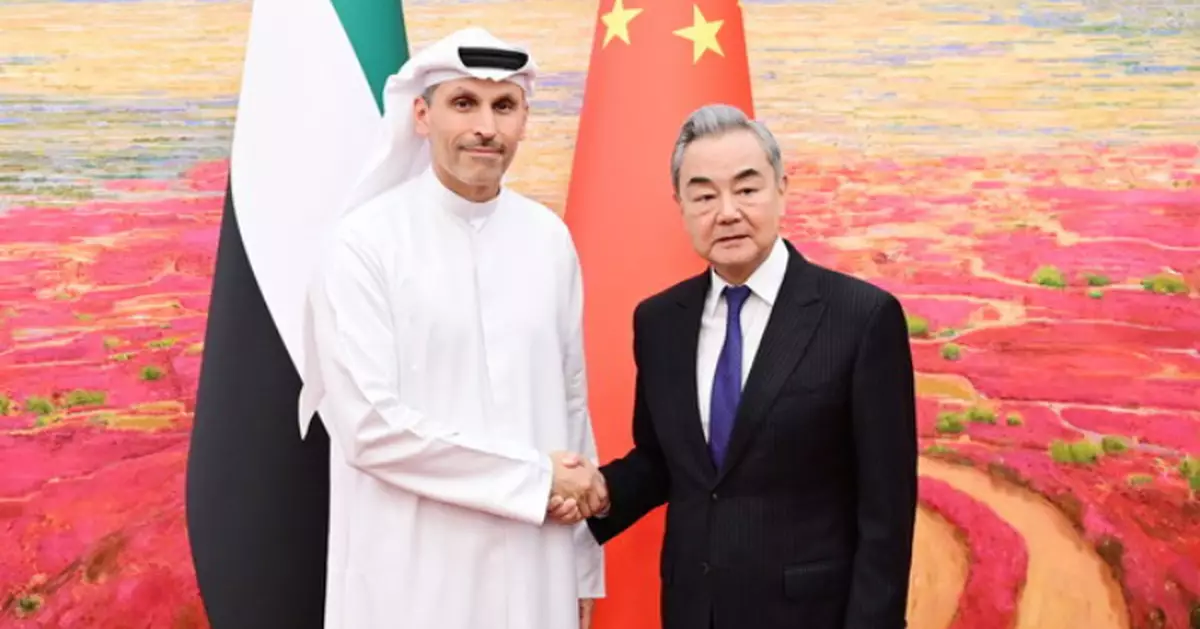 中東局勢｜王毅晤阿聯酋總統特使哈勒敦 指封鎖霍爾木茲海峽不符國際利益