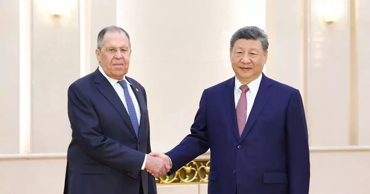 習近平晤拉夫羅夫 籲推動中俄全面戰略協作夥伴關係站得更高走得更穩