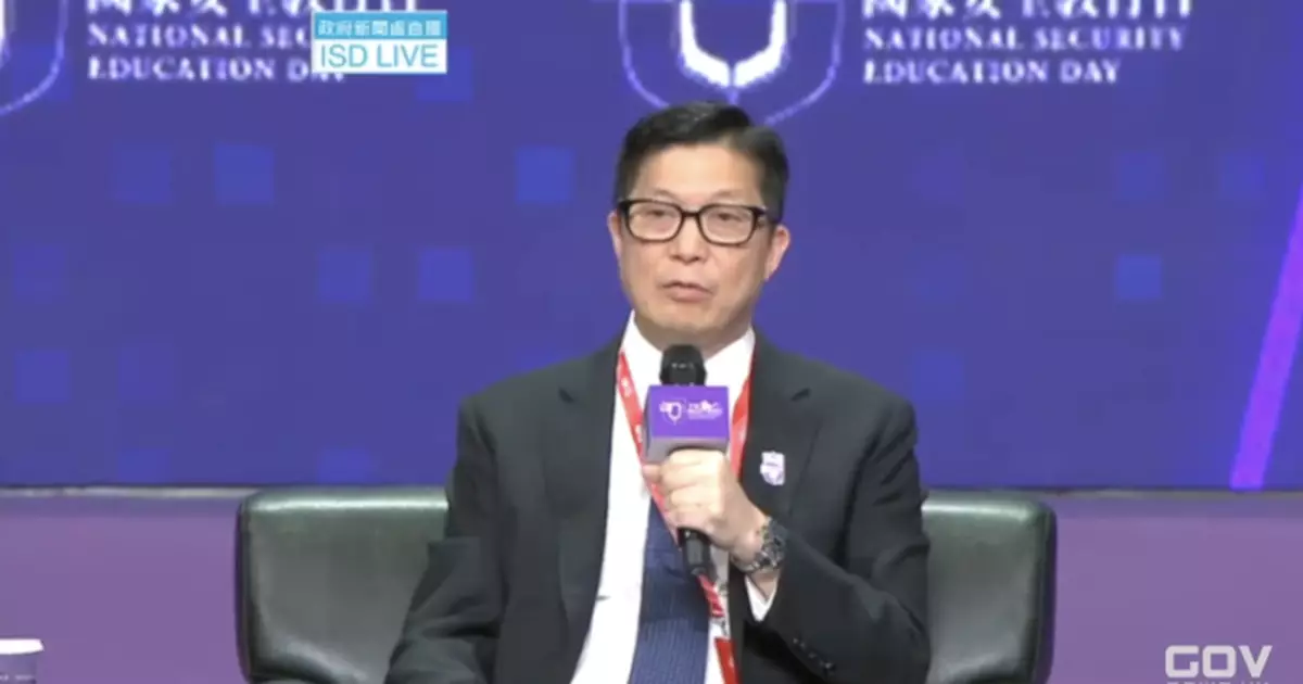 全民國安教育日 | 鄧炳強：國安法實施以來394人涉危害國安被捕