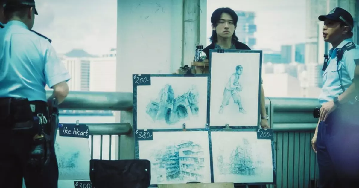 港產片《我們不是什麼》票房突破300萬推出回饋活動 ANSONBEAN走上街頭為觀眾即場繪畫一對一人像速寫