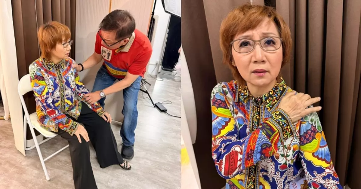 張德蘭為首個紅館騷綵排不慎差錯腳意外跌傷 左膊甩骹肩骨裂需進行復骹手術