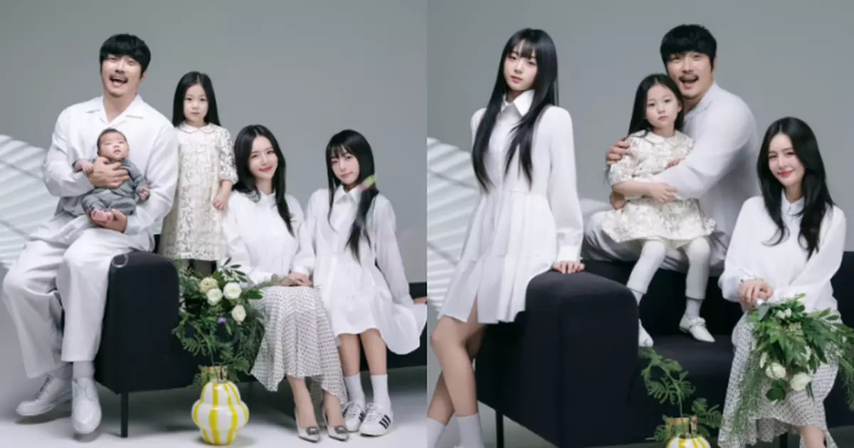 KCM隱婚生子首度公開一家五口全家幅 14歲大女擁偶像級外表掀熱話