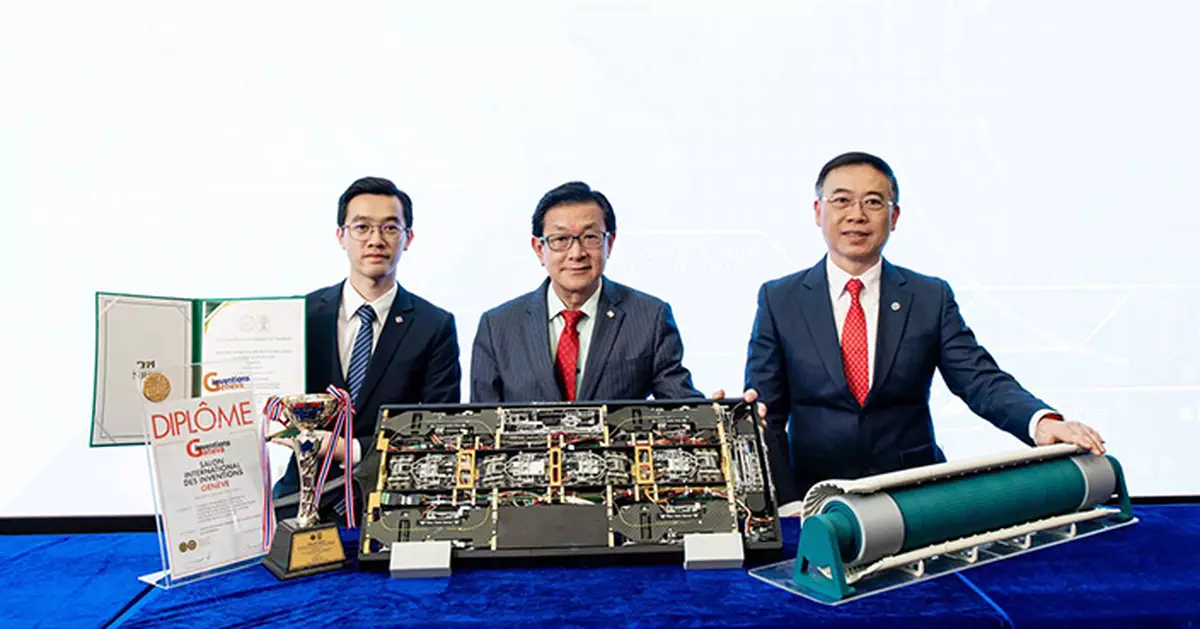 理大聯手中電研發「發電機檢測機械人」 獲日內瓦發明展金獎及特別大獎