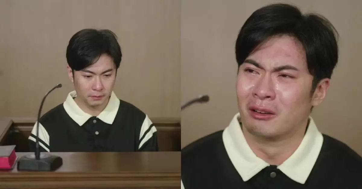 正義女神｜曾憑《法證VI》情緒病患殺人犯彈起 朱樂洺近4分鐘法庭「含冤自白」戲再證演技實力