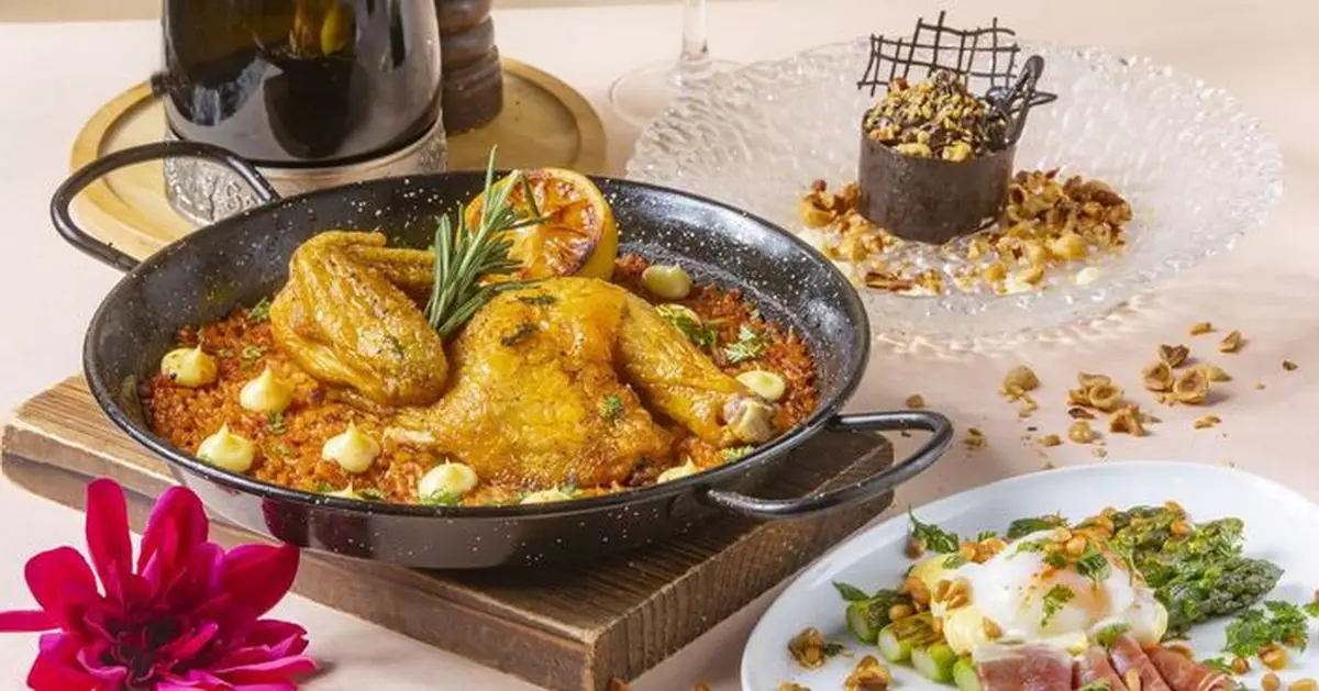 大館西班牙餐廳1862呈獻母親節父親節限定 天倫共享美饌與節日禮遇