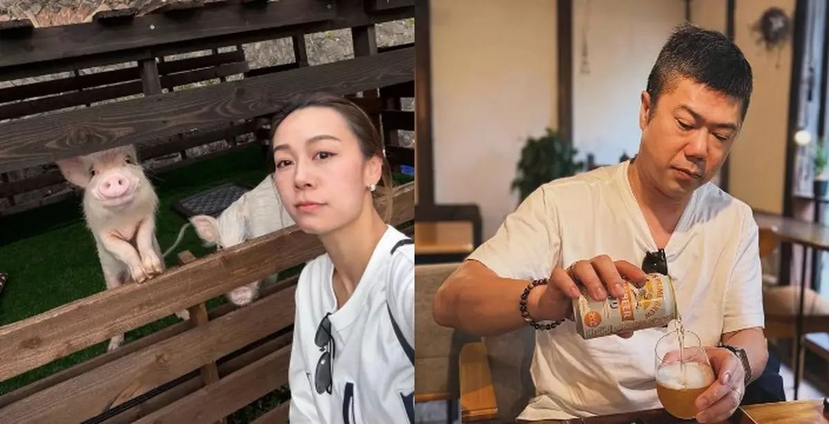 黃心穎飛日本睇F1 賽車 孖老公泥鯭歎啤酒賞海景放鬆