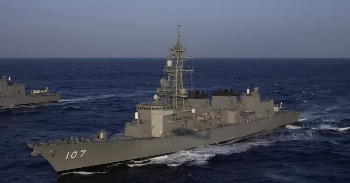 日本自衛艦《馬關條約》簽署131周年日航經台海被指蓄意挑釁