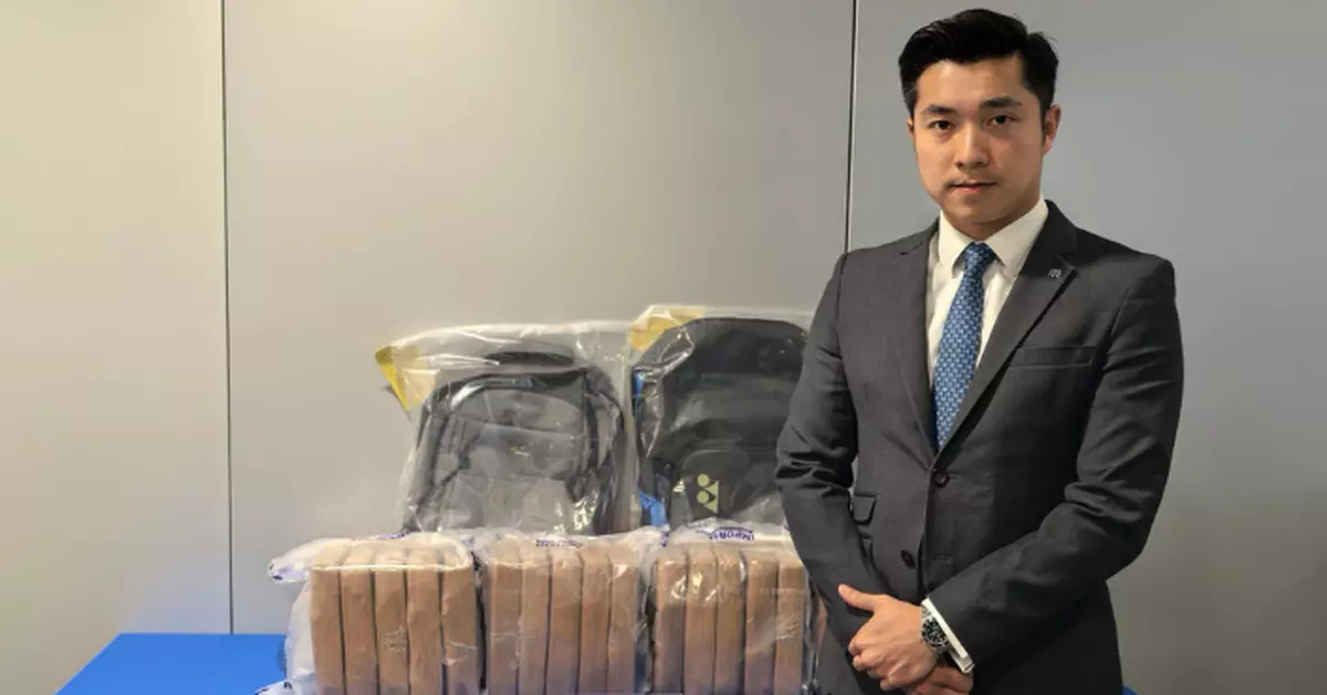 沙田街頭孭兩背囊形跡可疑 32歲男藏值1500萬元懷疑可卡因被捕