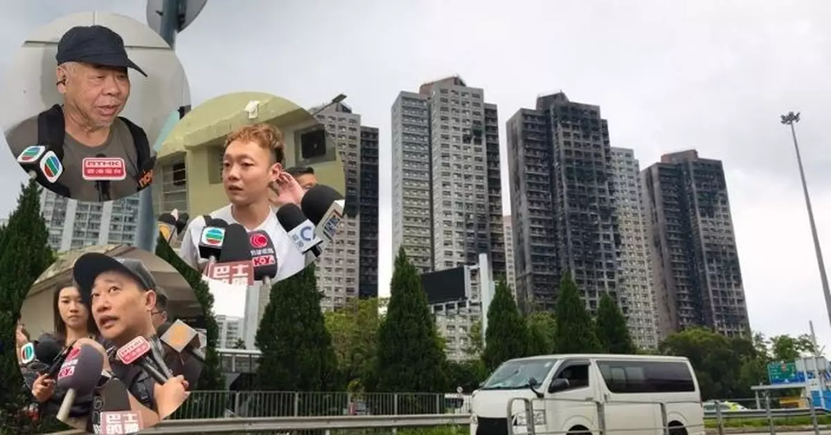 大埔火災 | 宏新閣居民第二日上樓執拾 有居民盼尋回太太龍鳳鐲與結婚照