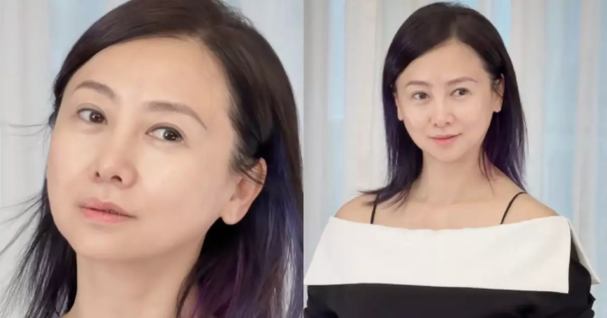 翁虹素顏試鏡片曝光 皮膚滑到似剝殼蛋