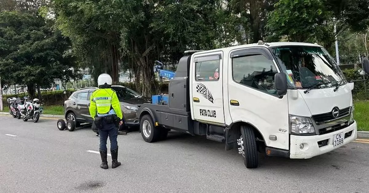 警方油尖區打擊違泊共發874張牛肉乾 首季已累積4.4萬張