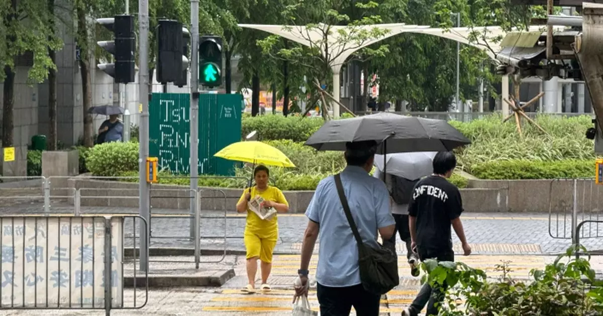 天氣 | 天文台：預料未來兩三小時本港部分地區雨勢較大 市民須提高警惕