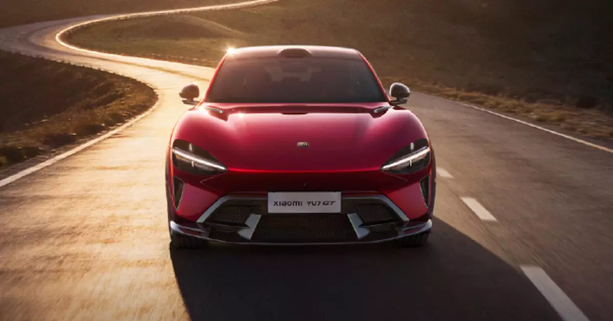 小米SU7鎖單超6萬 YU7 GT千匹馬力SUV 5月底亮相