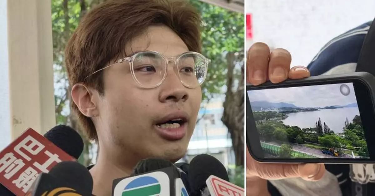 大埔火災｜宏昌閣朱先生拍攝窗外吐露港景色 哽咽道別從出世住到如今的家