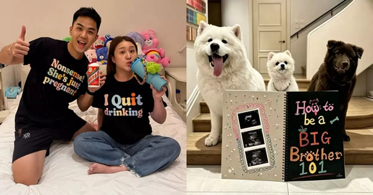 伍富橋孖富貴老婆宣布即將升呢做爸媽 晒BB超聲波照：預計10月完工