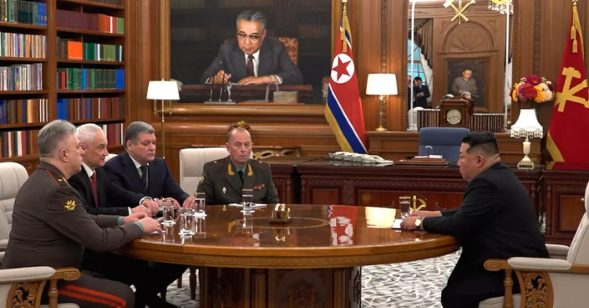 金正恩晤俄國會主席及國防部長 稱朝鮮將一如既往支持俄維護國家主權