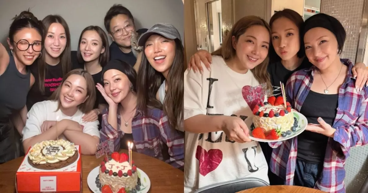 衛蘭衛詩44歲生日 王君馨聯手鍾舒漫鍾舒祺親自下廚為孖妹慶生