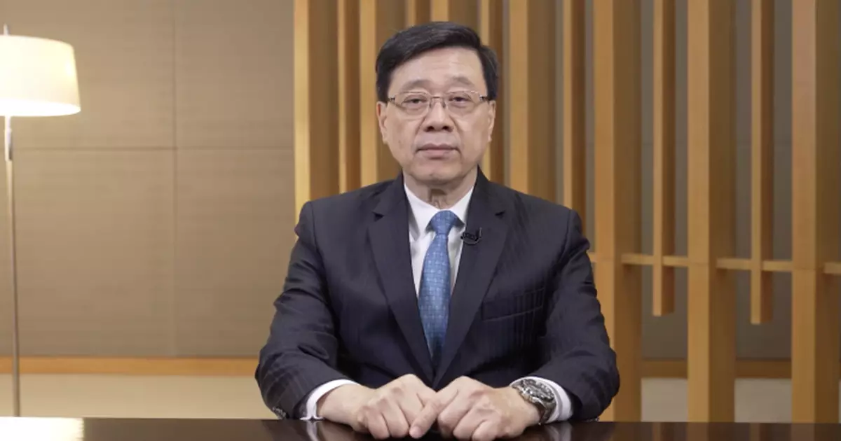 李家超：續為青年搭建更廣闊平台　培育愛國愛港正向思維新一代