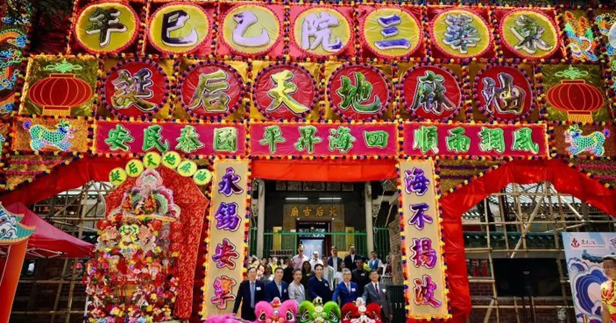 配合天后誕慶祝活動　警周四西貢屯門分階段封路改道