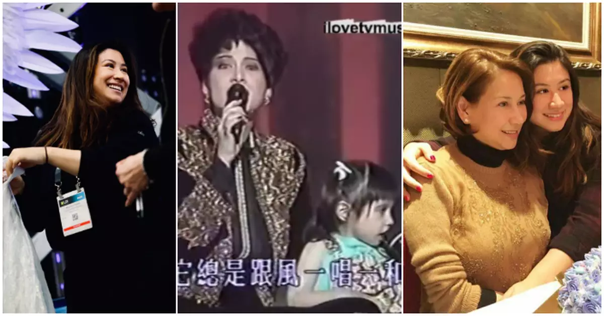 甄妮38歲愛女甄家平近照曝光 五官標緻似足媽咪