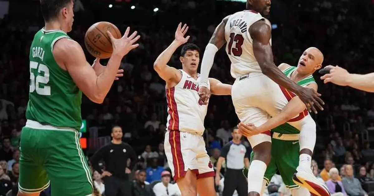 塞爾特人狂轟147分大勝熱火 謝倫布朗獨得43分達頓三雙