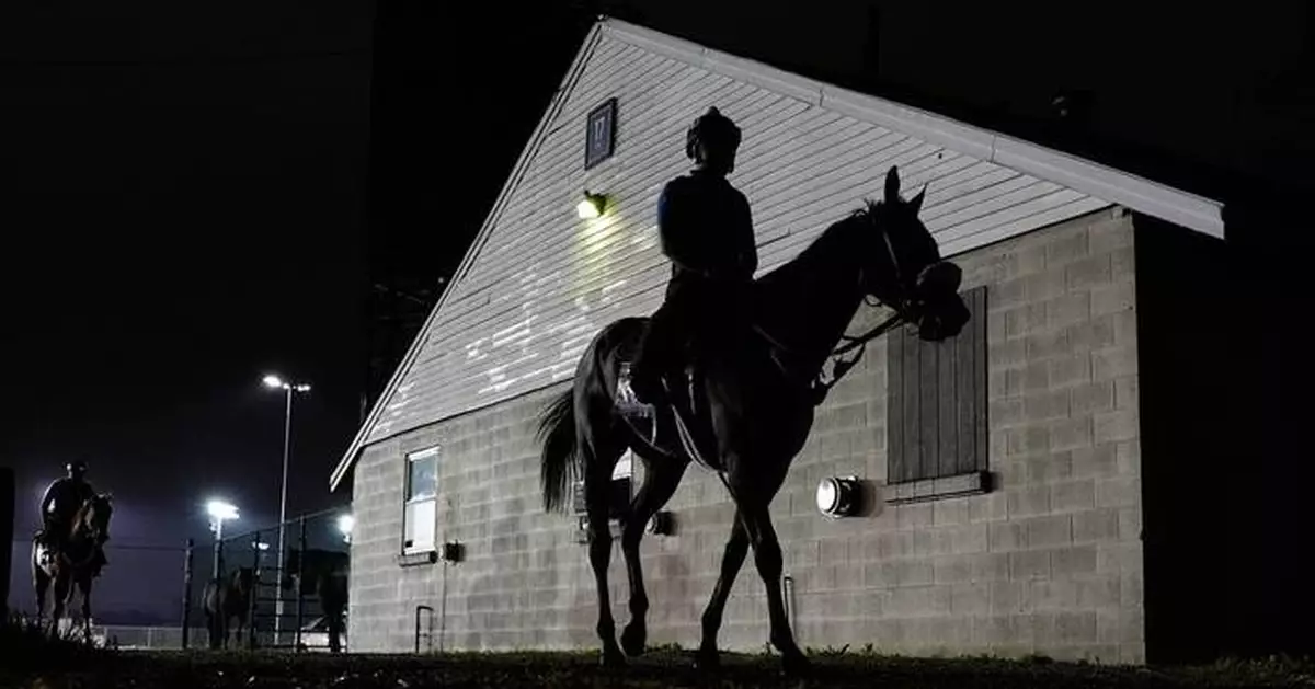 肯塔基打吡賽前備戰 馬匹操練情況曝光