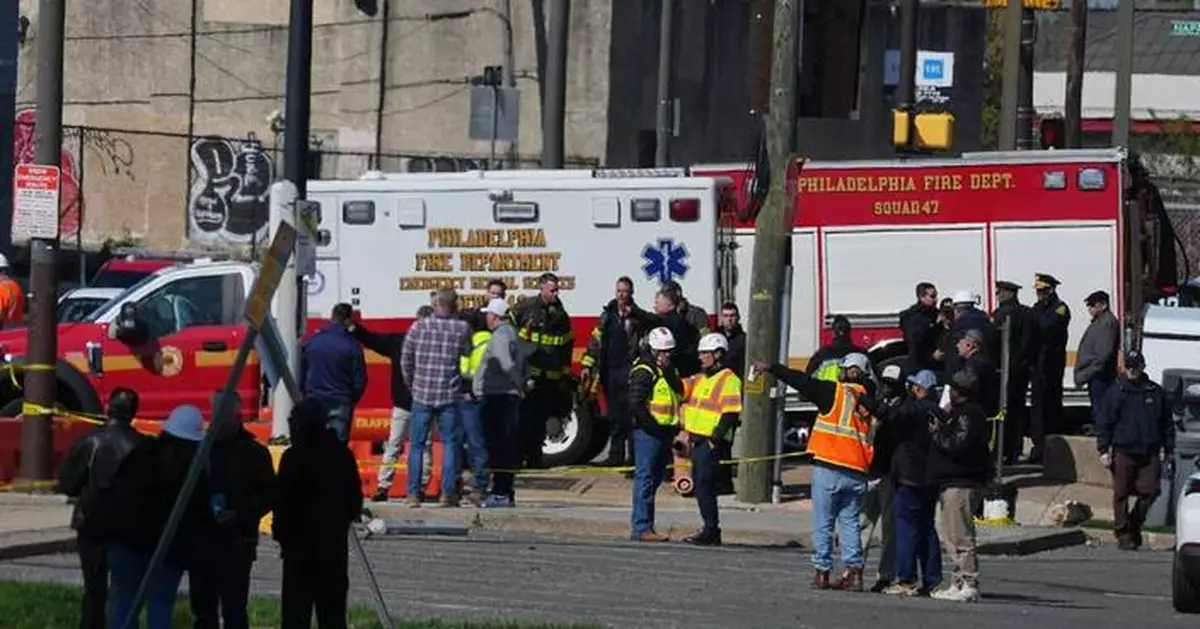 費城興建中停車場局部倒塌 兩工人遺體尋獲