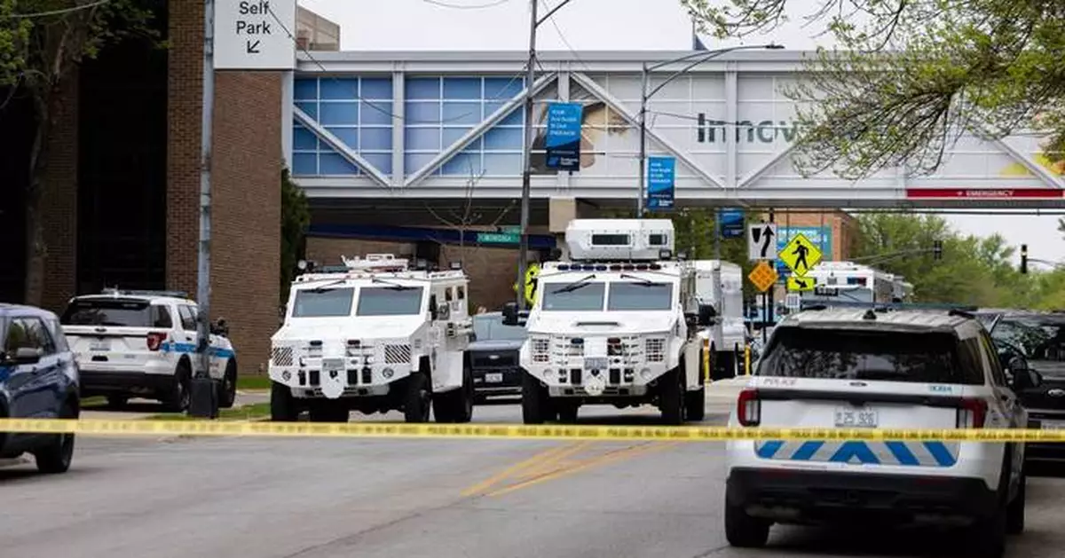 芝加哥警員醫院遭槍殺殉職 另一警員危殆