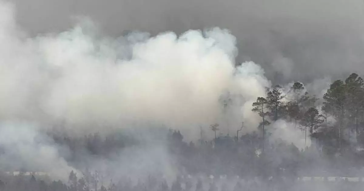喬治亞州山火逾80平方公里 摧毀數十房屋當局或發疏散令