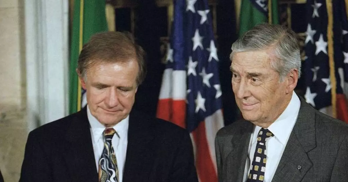 美國前國會議員里格爾逝世 享年88歲 曾服務七任總統