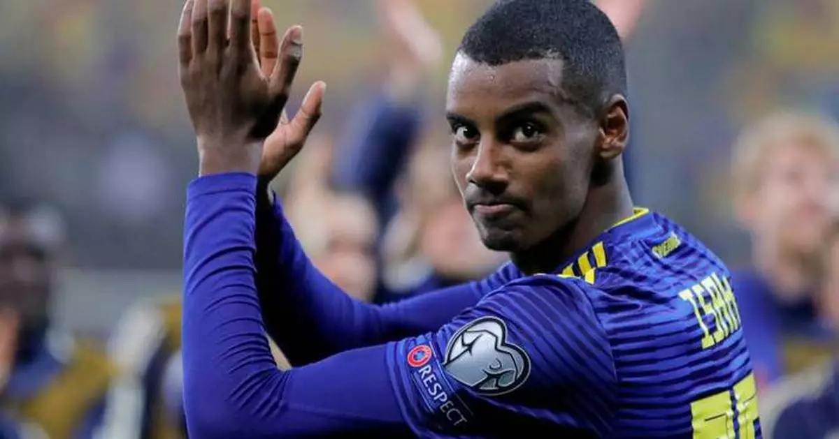 伊薩克傷癒復操 利物浦瑞典迎利好消息